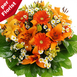 Flower Bouquet Orange