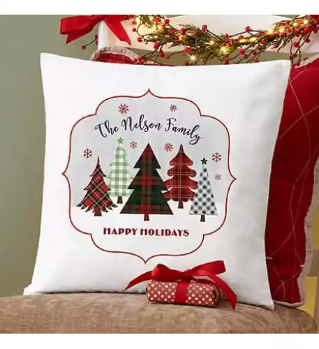 Winter Magic Throw Pillow