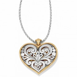 Roccoco Heart Reversible Necklace