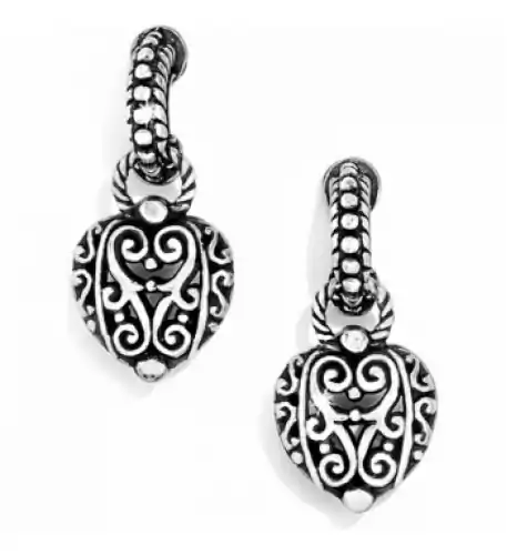 Bibi Heart Post Earrings