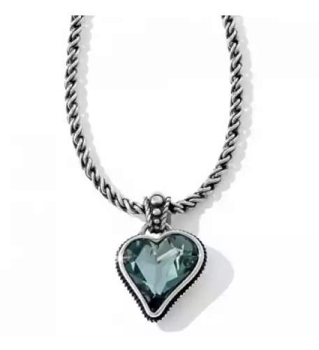 Bibi Heart Gem Reversible Necklace Bibi Heart Gem Reversible Necklace