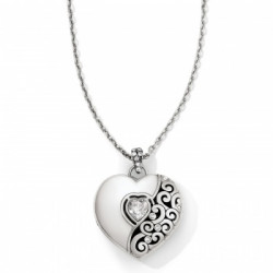 Ecstatic Heart Locket Necklace