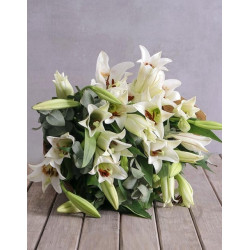 Fragrant Lily Bouquet (10 Lilies)