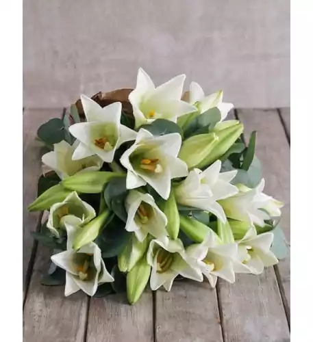Fragrant Lily Bouquet (10 Lilies)