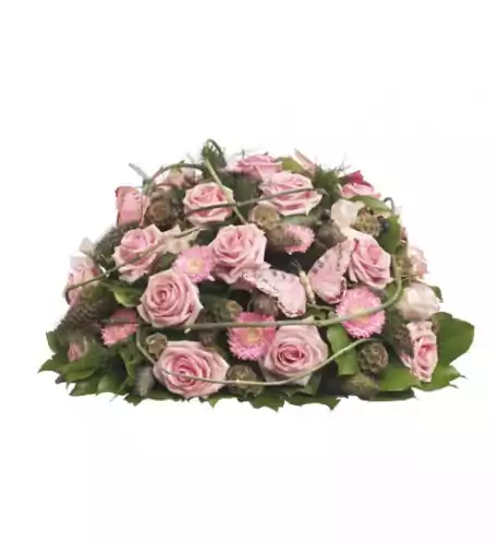 Funeral Arrangement In Pink (Medium)