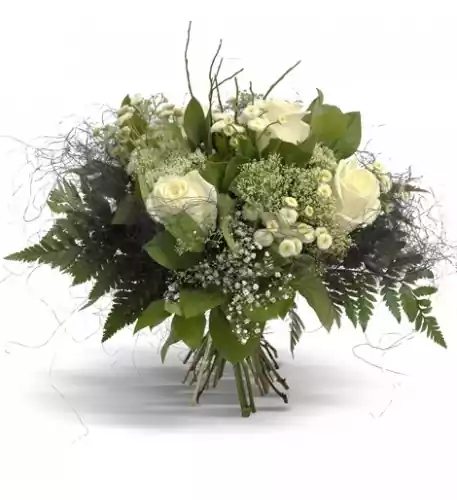 White bouquet-1 (Medium)