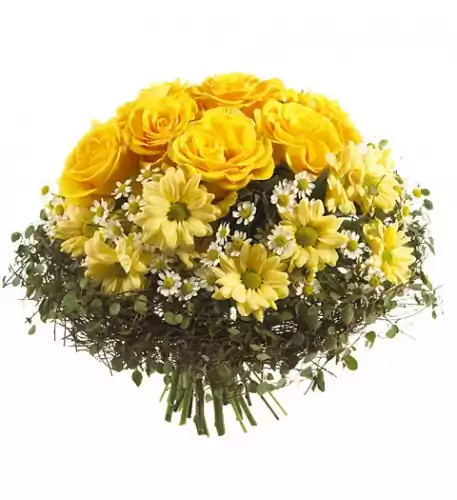 Yellow bouquet-3 (Medium)