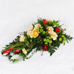 Funeral Flowers - spring warmth