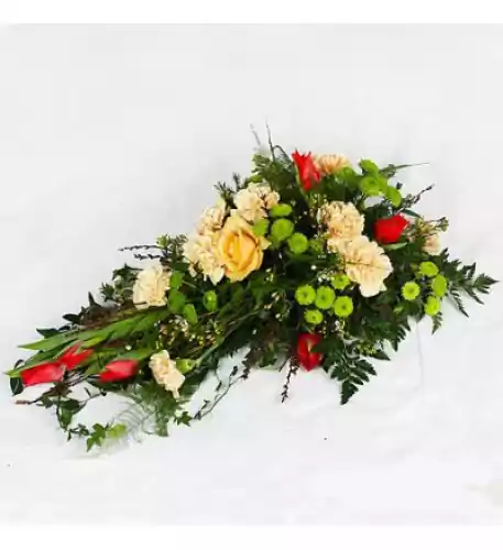 Funeral Flowers - spring warmth