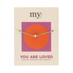  My Jewelery | Bracelet gold | You are Loved