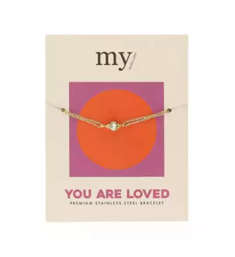 My Jewelery | Bracelet gold | You are Loved