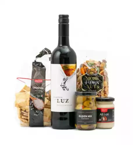  Drinks package | Red wine and Delicatessen