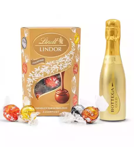  Bottega Prosecco | 20cl | Lindt LINDOR | 200gr