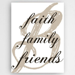Personalized Single Initial Canvas Sign Personalized Single Initial Canvas Sign